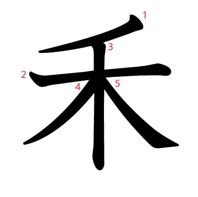 禾部首的字繁體|禾部首的漢字